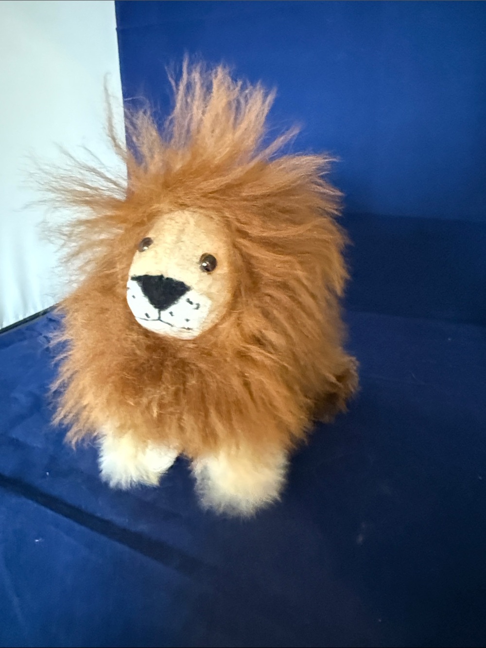 Handmade Alpaca Fur Lion